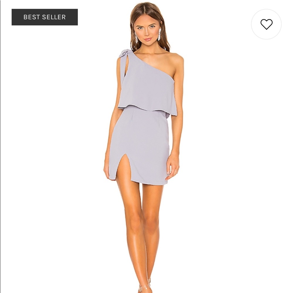 Revolve Jenna One Shoulder Dress NWT